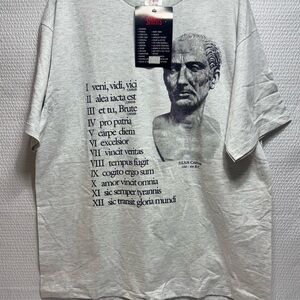 Julius Caesar Graphic Short-Sleeve Tee - White